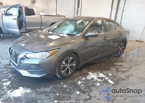 2020 Nissan Sentra Sv Xtronic Cvt z USA, uszkodzony, nr VIN 3N1AB8CV8LY303092